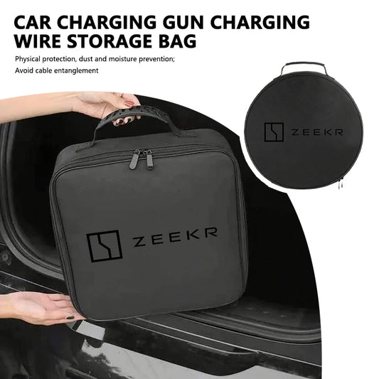 Waterproof Zeekr EV Charging Cable Storage Organizer Bag