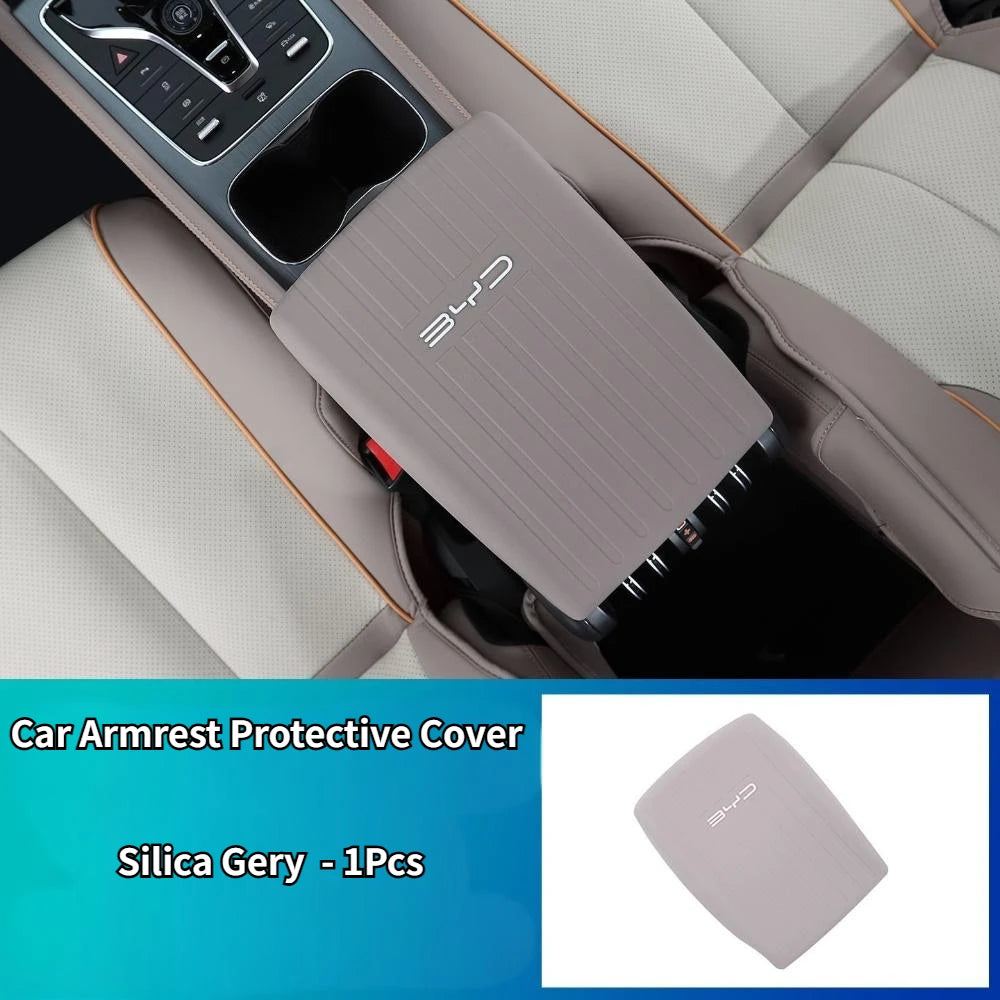 BYD Atto 3 Armrest Box Cover Leather Protection 2022-2024 Models