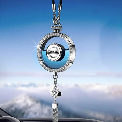 Nissan Metal Lace Car Air Freshener Hanging Pendant