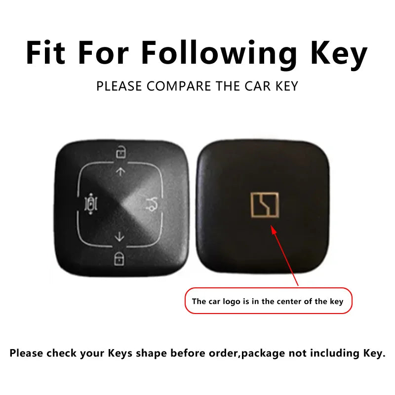 Zeekr 7X Key Fob Case 2024-2026 Remote Cover Protective Keychain