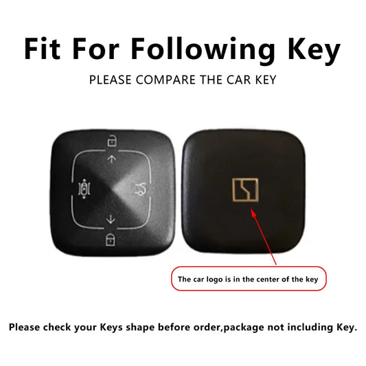 Zeekr 7X Key Fob Case 2024-2026 Remote Cover Protective Keychain