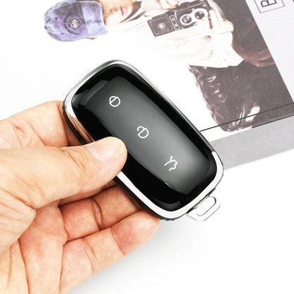 TPU Car Key Case Shell Fob Cover For Geely Galaxy EX5 E5 Proton
