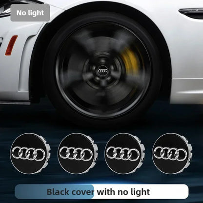 Audi LED Hub Center Caps
