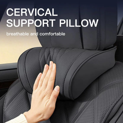 Universal Adjustable Car Headrest & Lumbar Pillow