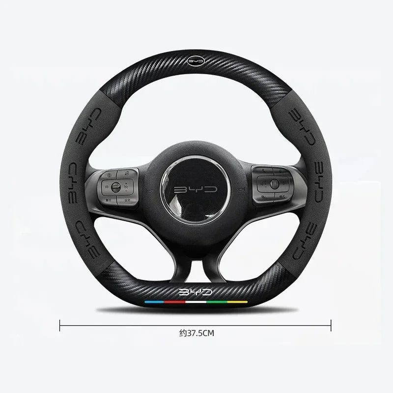 BYD Suede Steering Wheel Cover