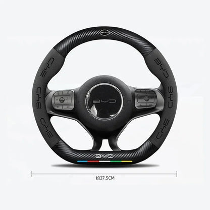 BYD Suede Steering Wheel Cover