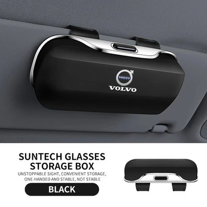 Volvo Car Sunglasses Holder Clip - Beige VOLVO