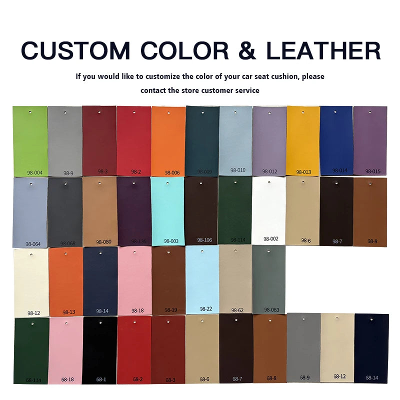 Custom-Fit Leather Car Seat Covers for Audi A3, A4, A6, Q3, Q5, Q7, A7 & TT – Full 5-Seat Set