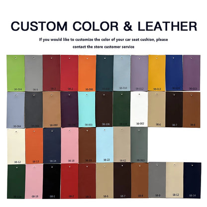 Custom-Fit Leather Car Seat Covers for Audi A3, A4, A6, Q3, Q5, Q7, A7 & TT – Full 5-Seat Set