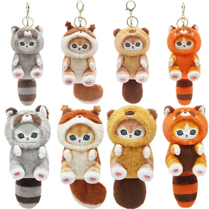 Mofusand Shark Cat Keychain Pendant