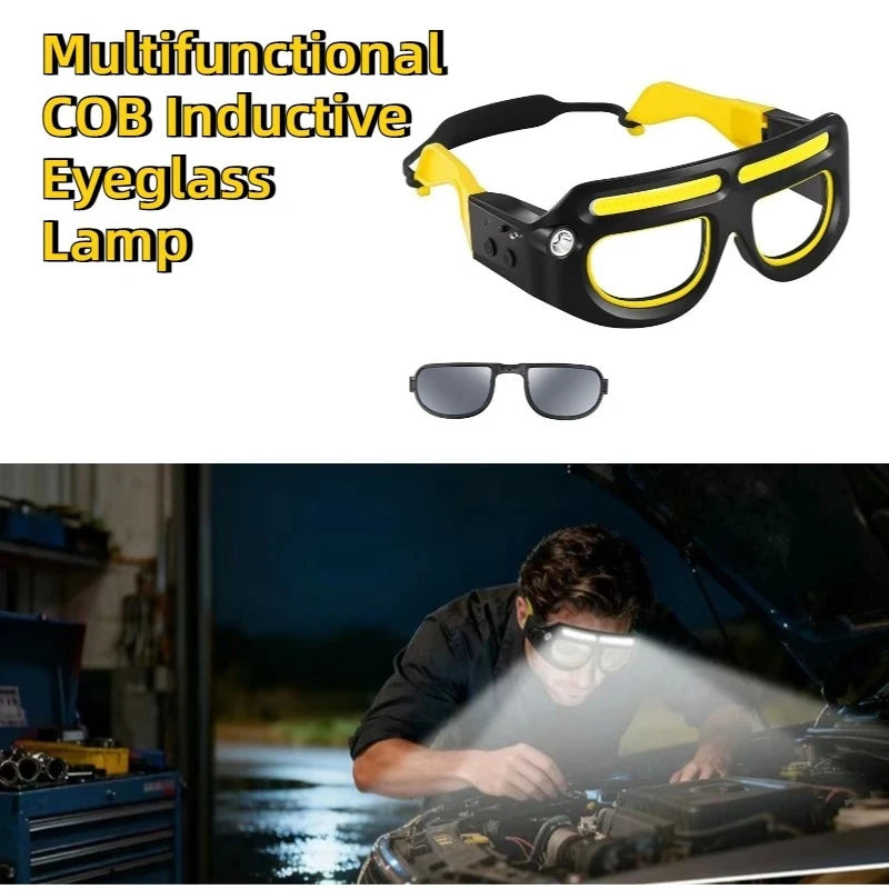 1200LM LED Mechanic Work Light - Magnetic 360° Swivel Flashlight