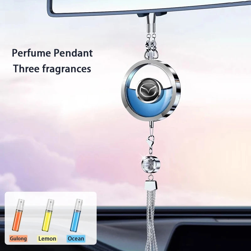 Mazda Car Perfume Pendant Metal Lace Air Freshener