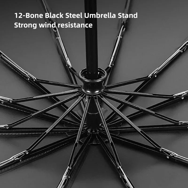 Skoda Automatic Folding Car Umbrella - 