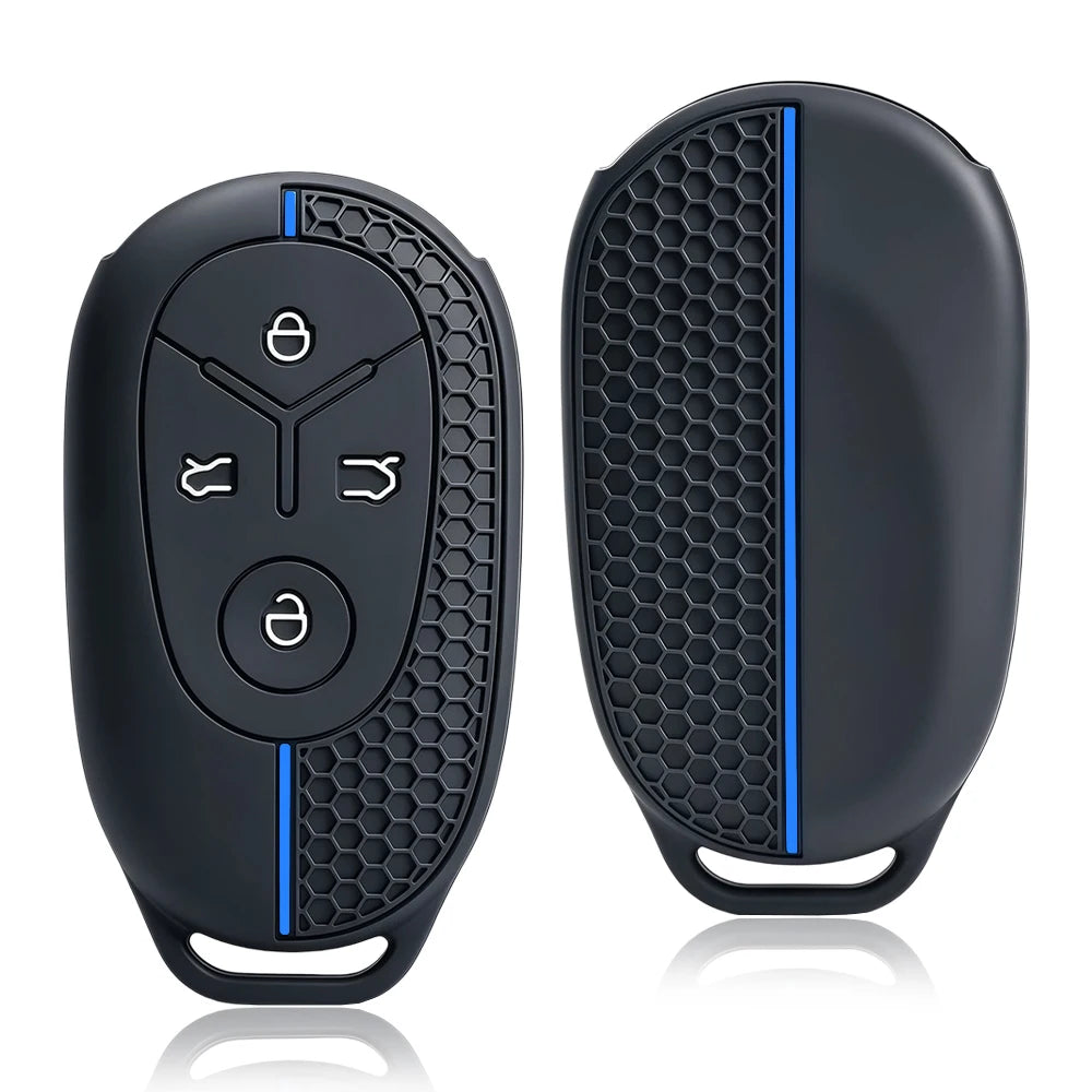 Geely EX2 Proton e.MAS 5 4-button silicone key case - side view