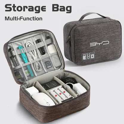 BYD Car Multi-Function Storage Bag Travel Organizer with Compartments