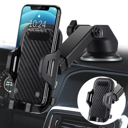 360° Mobile Phone Car Mount - Long Arm Suction Cup Air Vent Holder