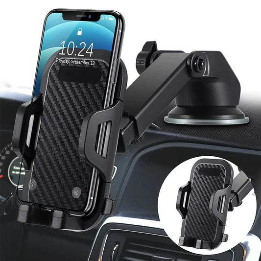 360° Mobile Phone Car Mount - Long Arm Suction Cup Air Vent Holder