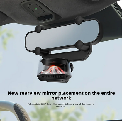 Solar Car Diffuser with 360° Mirror Mount
