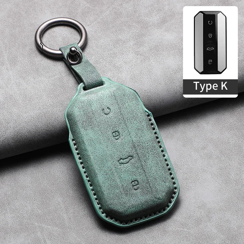 Chery Jaecoo J5 J7 2025 Leather Key Fob Cover Anti Scratch Protection
