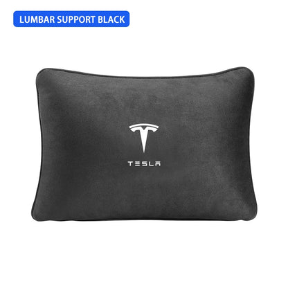 Tesla Ergonomic Headrest Lumbar Support Pillow - Memory Foam