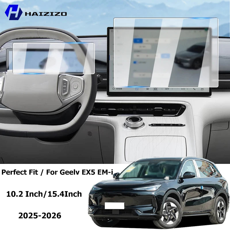 Geely EX5 EM-i 2025 2026 GPS Navigation Tempered Glass Screen Protector