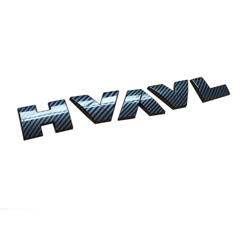 Haval H6 PHEV Front Grille and Rear Emblem Set - Rear Carbon Fiber