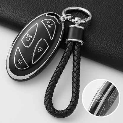 Soft TPU Key Case Cover Shell Hyundai Ionic 6 Grandeur GN7 Kona EV