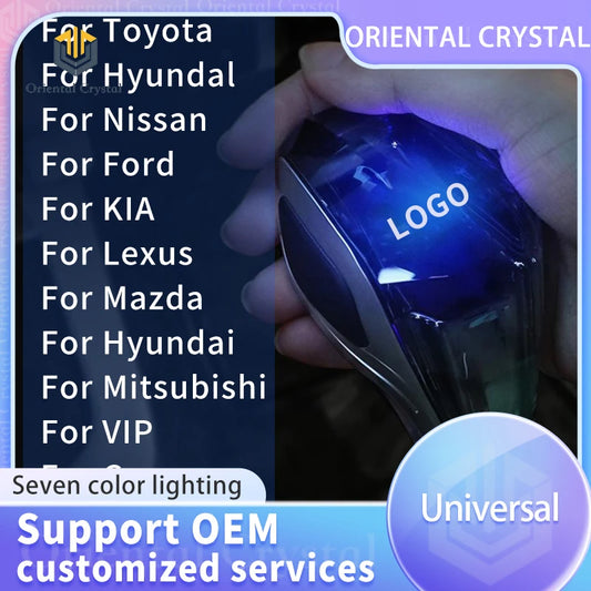 LED Crystal Illuminated Shift Knob