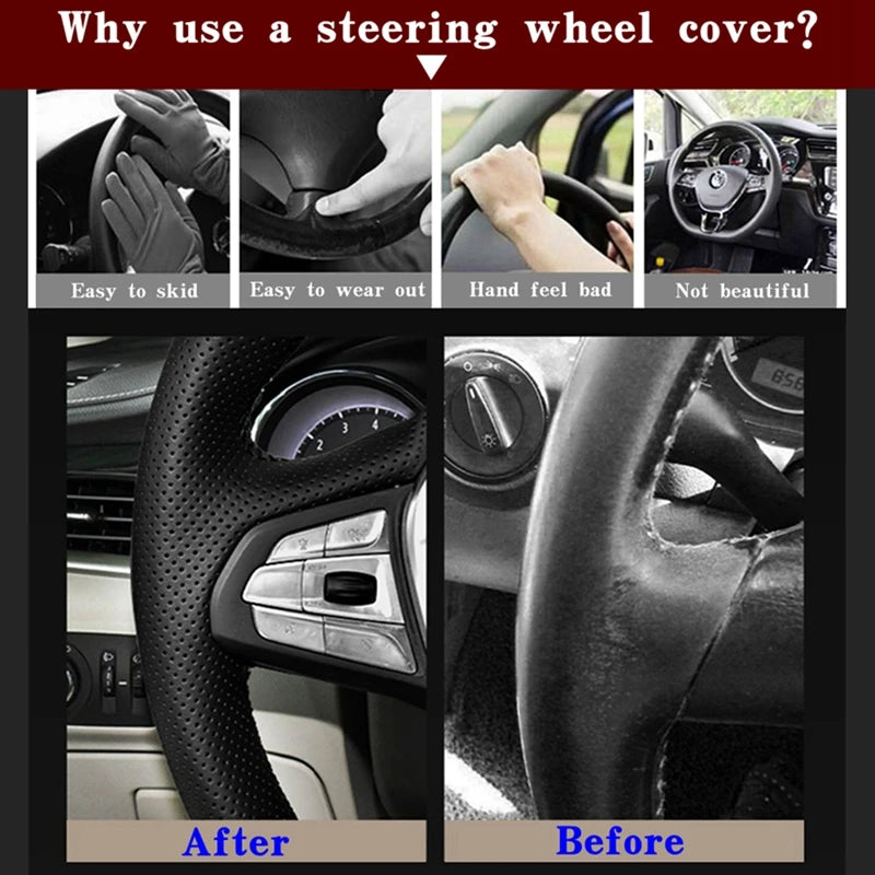 Suzuki Grand Vitara Stitch-On Steering Wheel Cover