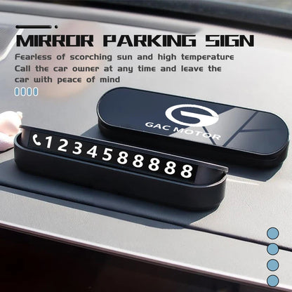 GAC Motor Parking Card for Aion Y V Trumpchi GS3 GS4 GS5 GS8 Models