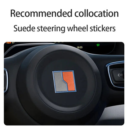 ZEEKR 001 Steering Wheel Alcantara Suede Anti-Scratch Stickers