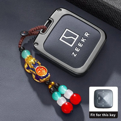 Zeekr 7X Key Fob Case 2024-2026 Remote Cover Protective Keychain