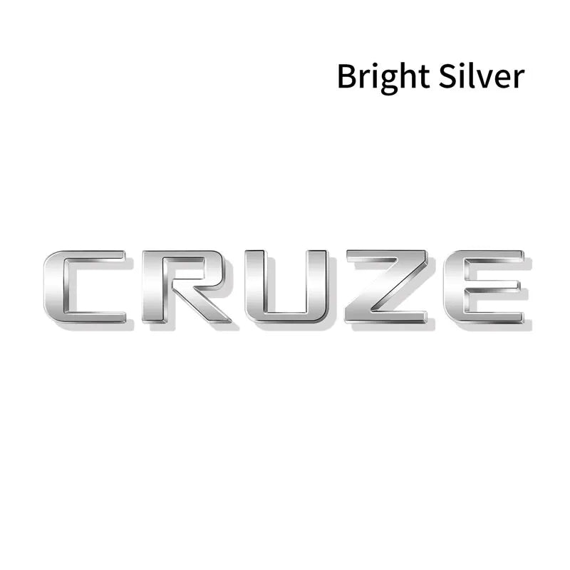 Chevrolet Cruze Letter Badge