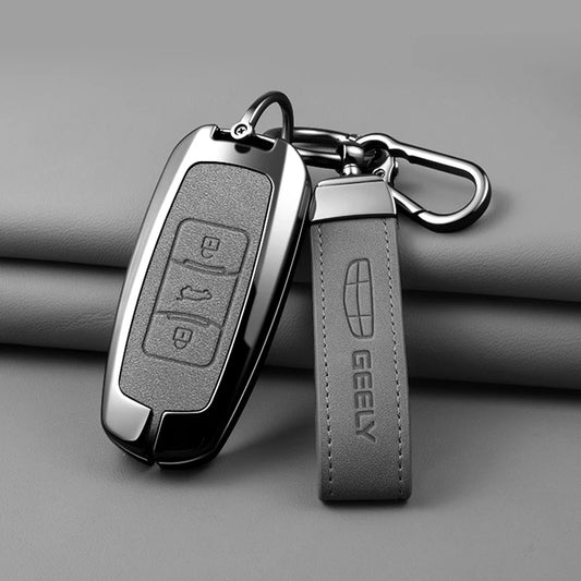 Alloy Remote Key Case for Geely Emgrand 7 EX7 GT GC9 GX3 Atlas GS