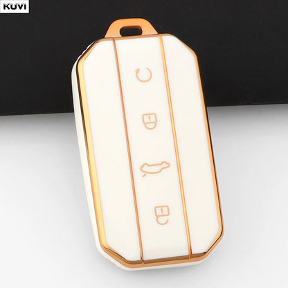 Chery Jaecoo J7 & J5 TPU Key Case — 7 Colours - White