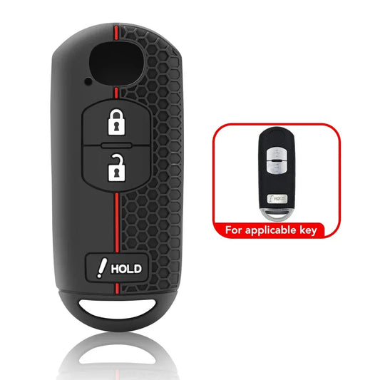 Mazda Silicone Key Cover — CX-5, CX-3, MX-5 Miata, 2 to 4 Button