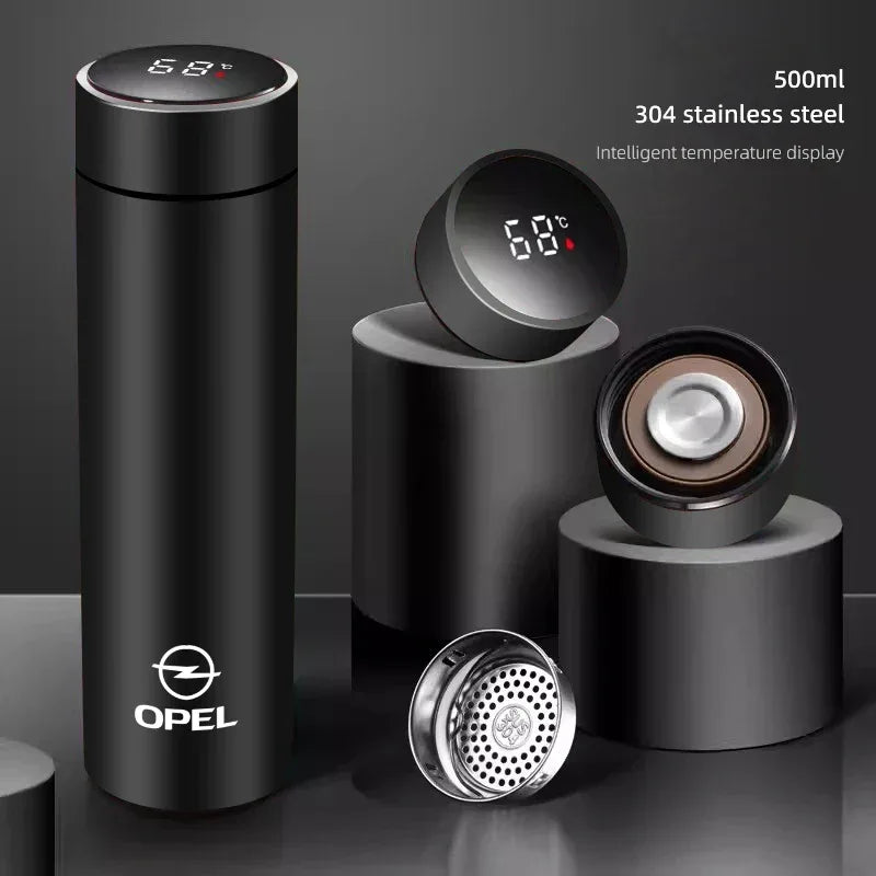 Opel Smart Thermos Bottle 500ML - White