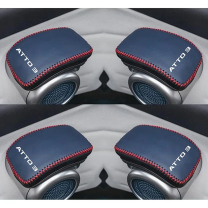 BYD Atto 3 Interior Door Handle Covers - Leather Protective Set