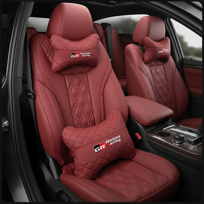 Toyota GR Car Seat Neck Pillow & Lumbar Support