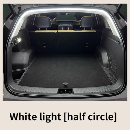 Car Trunk Ambient LED Light Strip | Wireless, Auto-Sensing, High Brightness - 2M White light