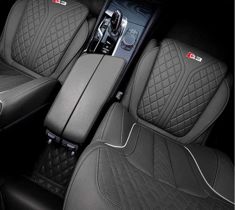 For Audi Q3 Q7 Q8 TT Car Seat Cover Universal Breathable Car Front/Rear Seat Cushion Chair Protector Pad Auto Interior Accessory