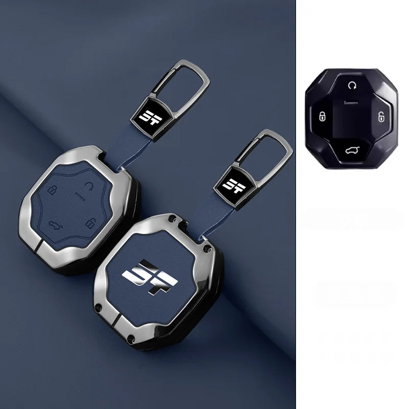 Chery Jetour Traveler 2023-2024 Zinc Alloy TPU Key Case Cover