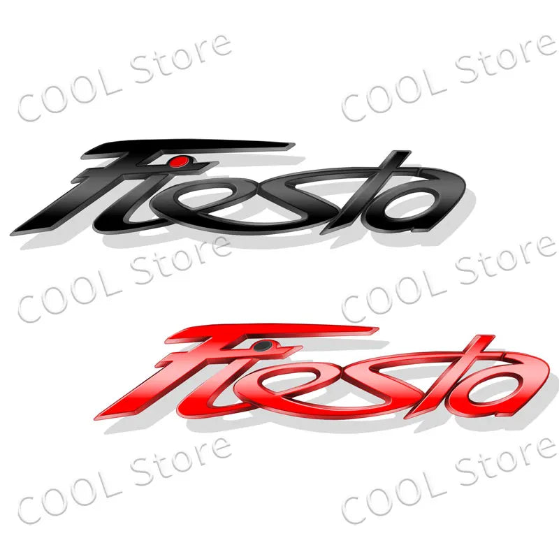 Ford Fiesta Chrome Letter Badge