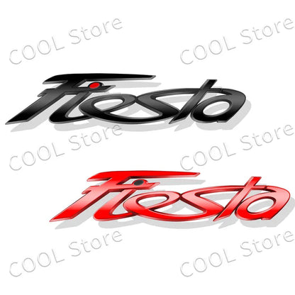 Ford Fiesta Chrome Letter Badge