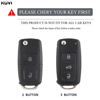 VW Polo, Golf MK4–MK6 & Passat TPU Key Case — 2 or 3 Button