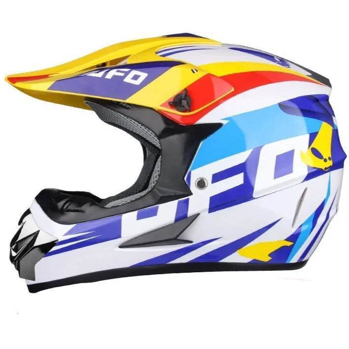 Professional Off-Road Motorcycle Helmet – DOT Certified MX/DH Racing Helmet - YH / S