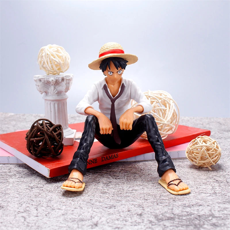 One Piece Luffy Seated PVC Figure, 12cm