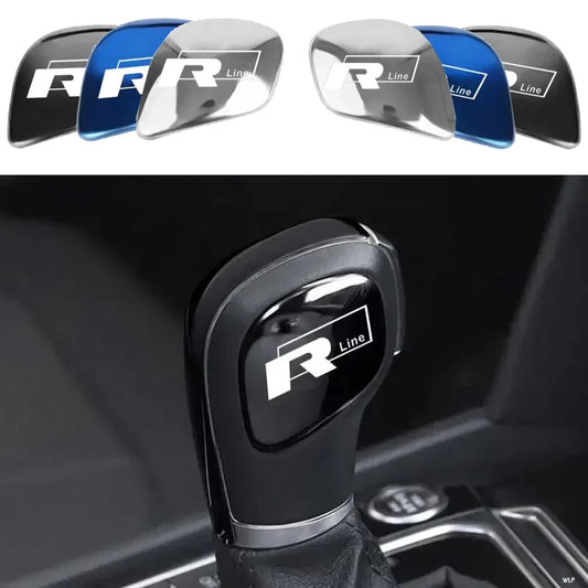 VW R-Line Gear Shift Knob Emblem Stickers