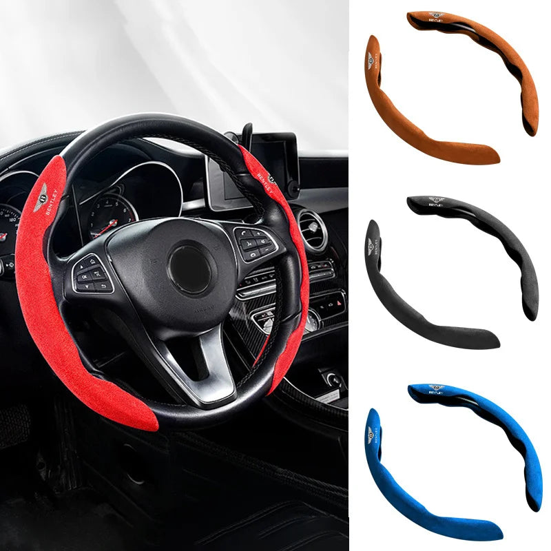 Bentley Suede Steering Wheel Cover Set