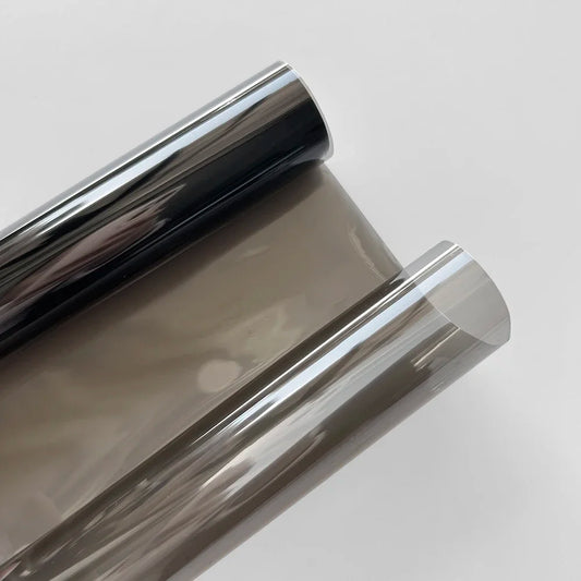 Gloss Black Smoke Headlight & Taillight Tint Film – Transparent PVC Vinyl Wrap Cover - Light Black / 30X150cm